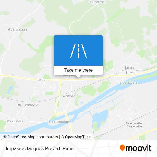 Impasse Jacques Prévert map