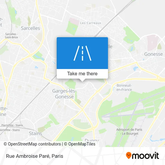 Rue Ambroise Paré map