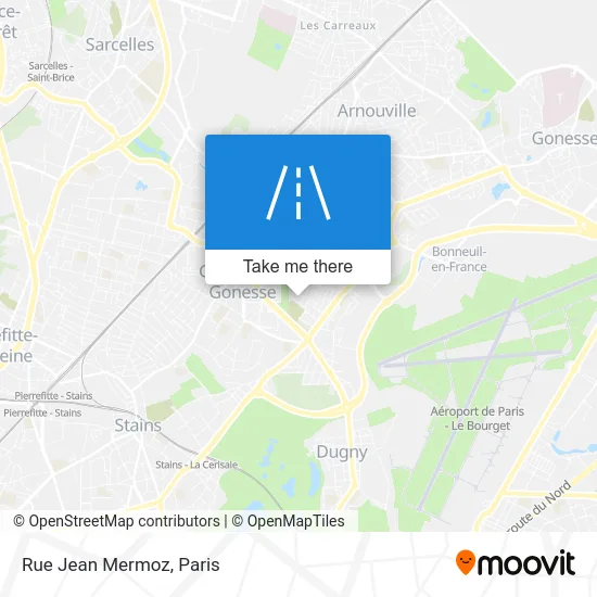 Rue Jean Mermoz map
