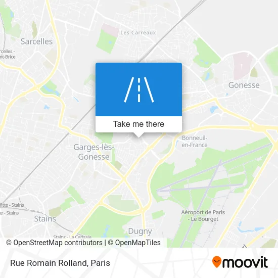 Rue Romain Rolland map