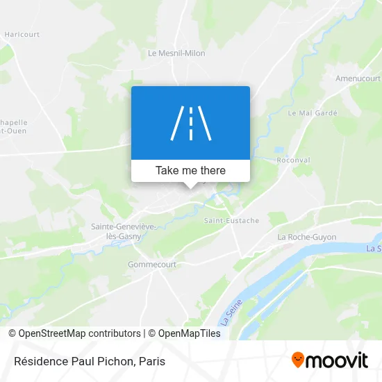 Résidence Paul Pichon map