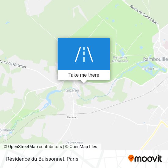 Résidence du Buissonnet map