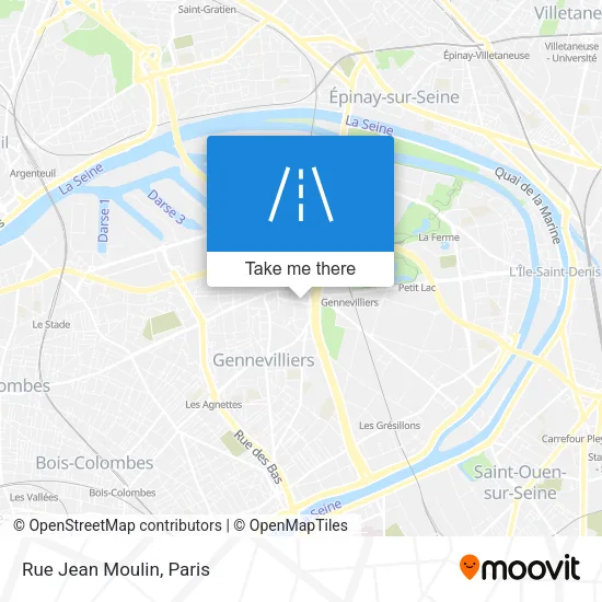 Rue Jean Moulin map