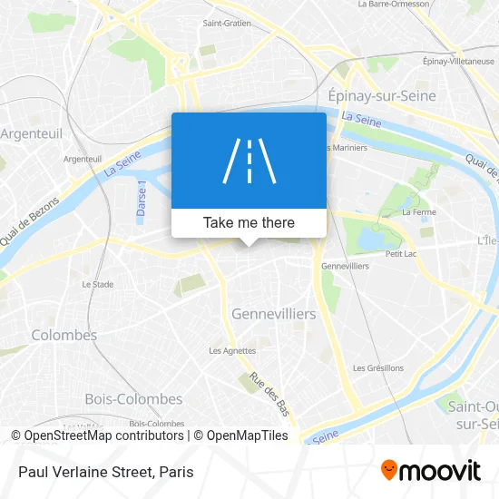 Rue Paul Verlaine map