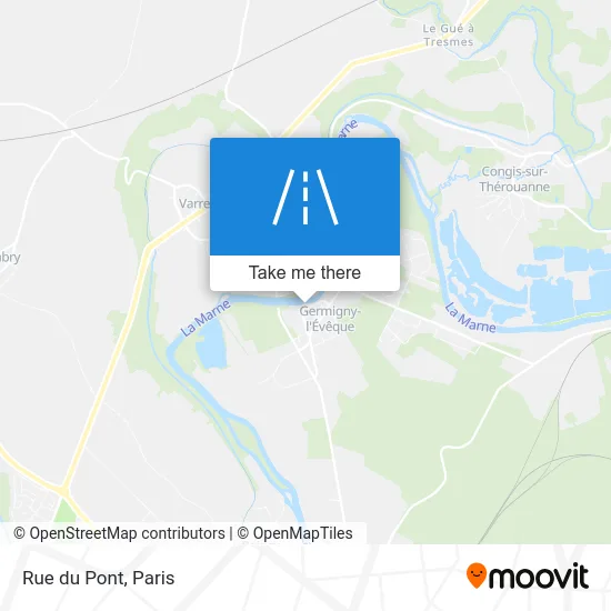 Rue du Pont map