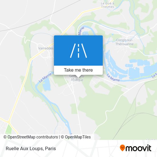 Ruelle Aux Loups map