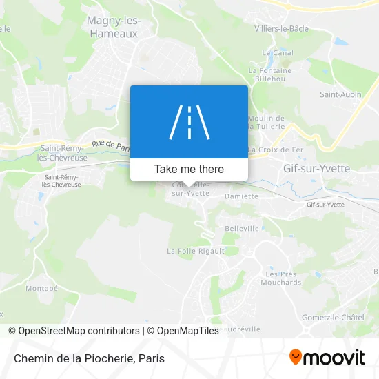 Chemin de la Piocherie map