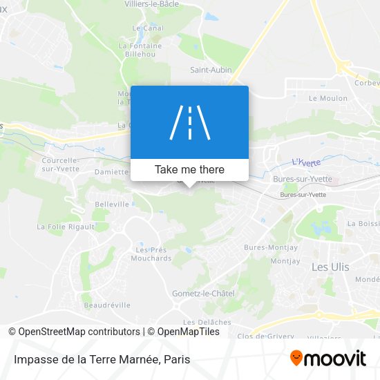 Impasse de la Terre Marnée map