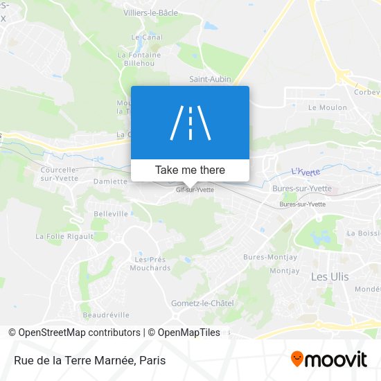 Rue de la Terre Marnée map
