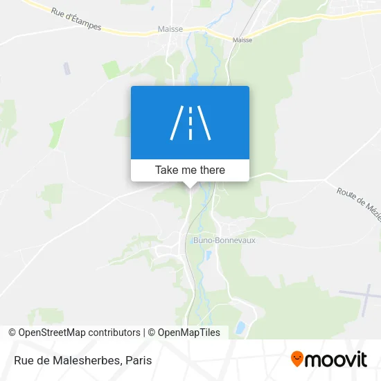 Rue de Malesherbes map
