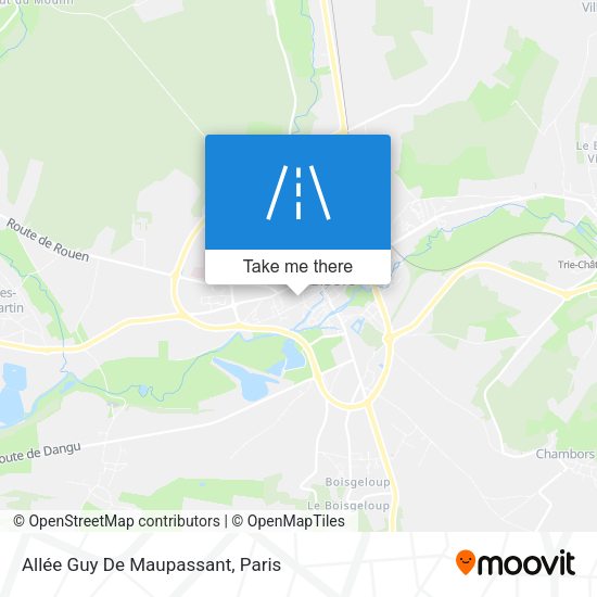 Allée Guy De Maupassant map