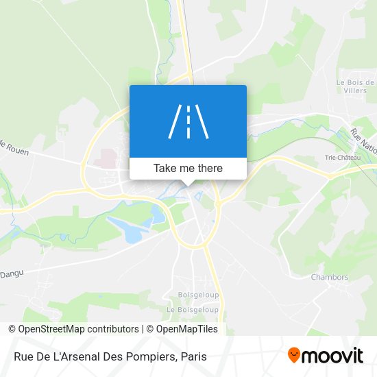 Rue De L'Arsenal Des Pompiers map