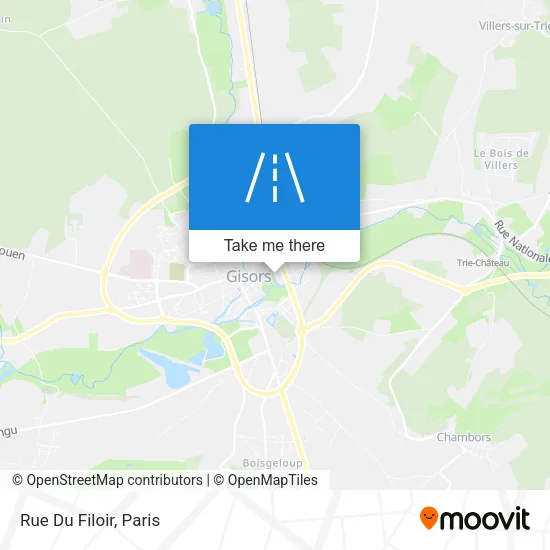 Rue Du Filoir map