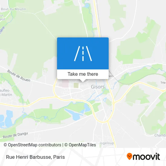 Rue Henri Barbusse map