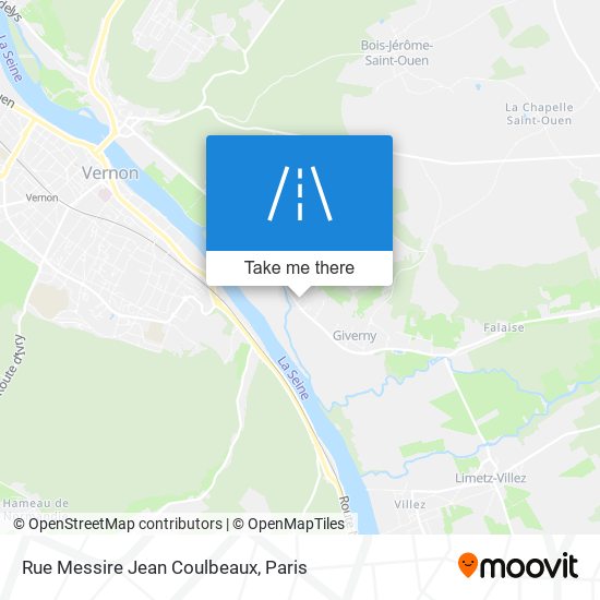 Rue Messire Jean Coulbeaux map