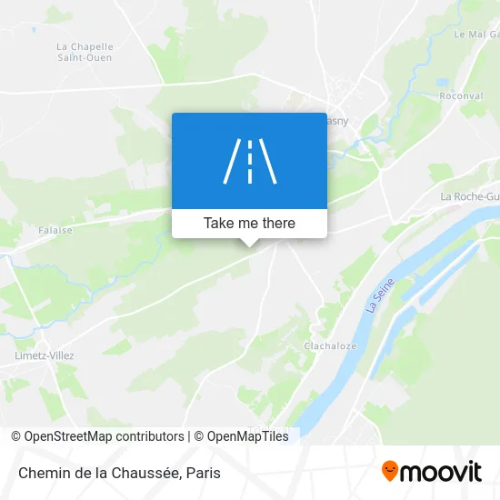 Chemin de la Chaussée map