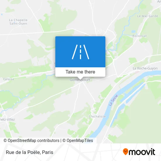 Rue de la Poële map