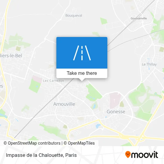 Impasse de la Chalouette map