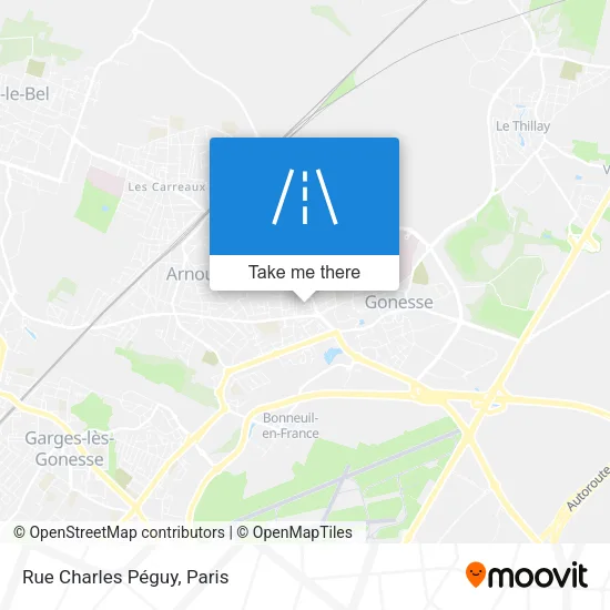 Rue Charles Péguy map