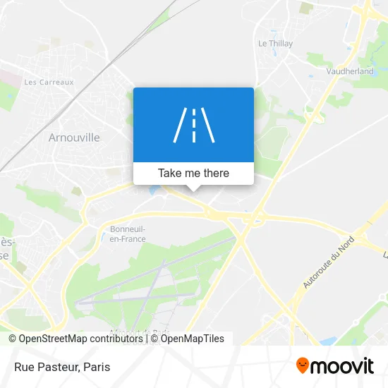 Rue Pasteur map