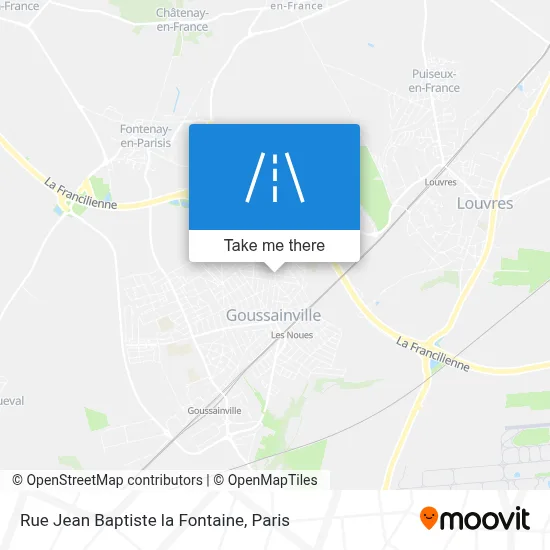 Rue Jean Baptiste la Fontaine map