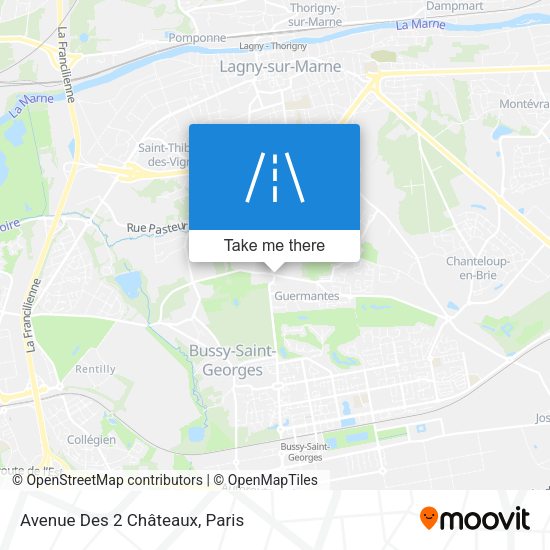 Avenue Des 2 Châteaux map