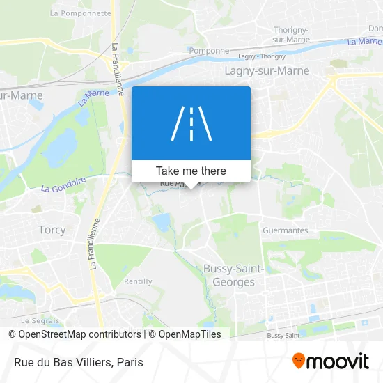 Rue du Bas Villiers map