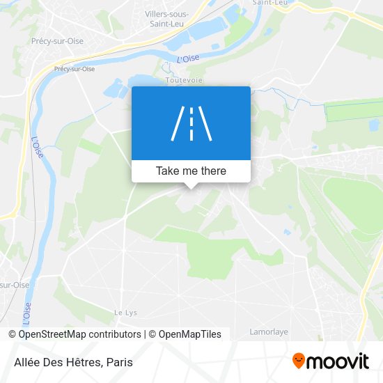 Allée Des Hêtres map