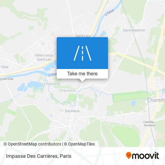 Impasse Des Carrières map