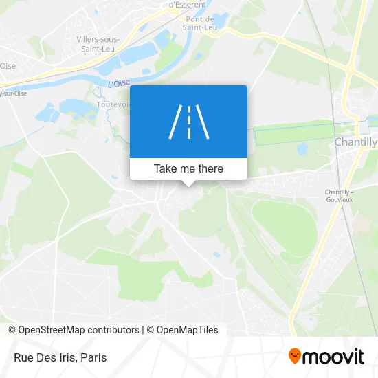 Rue Des Iris map