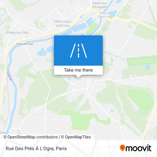 Rue Des Prés À L'Ogre map