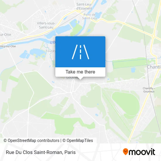 Rue Du Clos Saint-Roman map