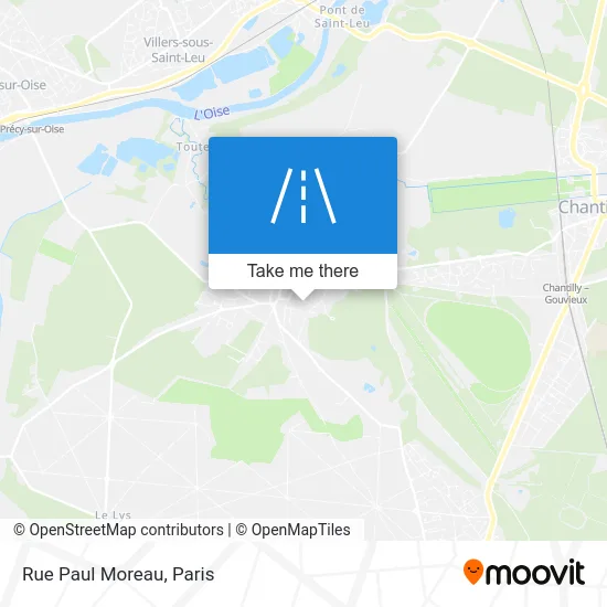 Rue Paul Moreau map