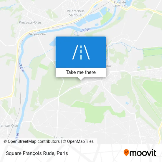 Square François Rude map