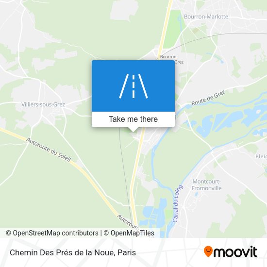 Chemin Des Prés de la Noue map