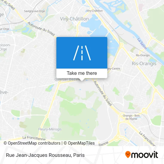 Rue Jean-Jacques Rousseau map