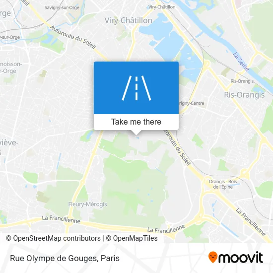 Rue Olympe de Gouges map