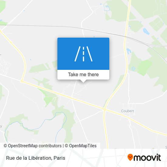 Rue de la Libération map