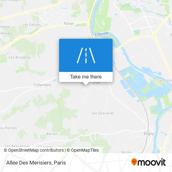 Allée Des Merisiers map