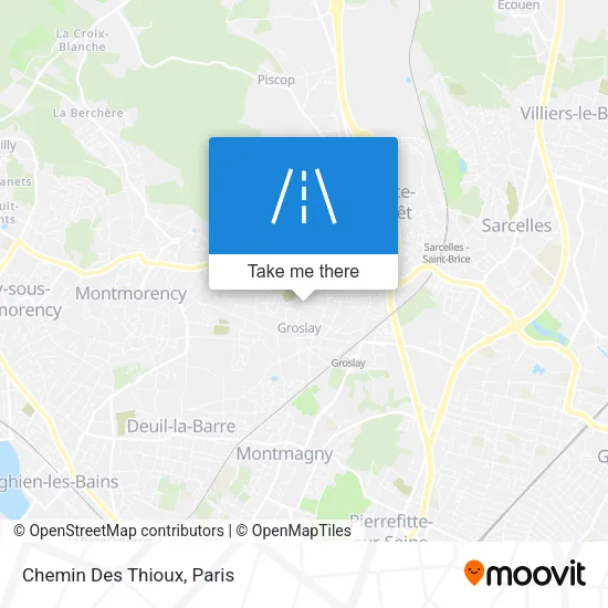 Chemin Des Thioux map