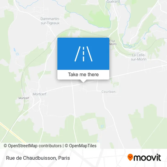 Rue de Chaudbuisson map