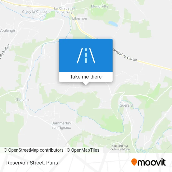 Rue du Réservoir map