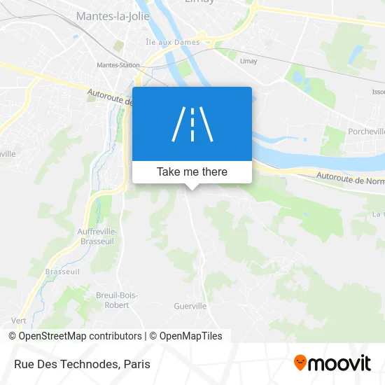 Rue Des Technodes map