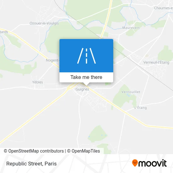 Rue de la République map