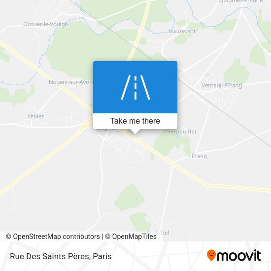 Rue Des Saints Pères map