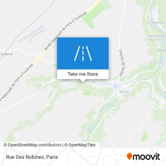 Rue Des Robines map