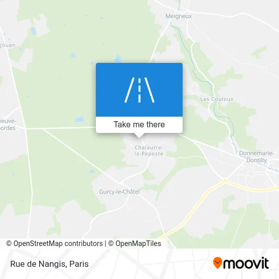 Rue de Nangis map