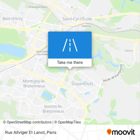 Rue Allviger Et Lanot map