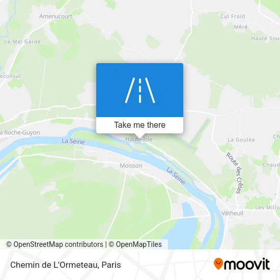 Chemin de L'Ormeteau map