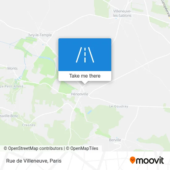 Rue de Villeneuve map